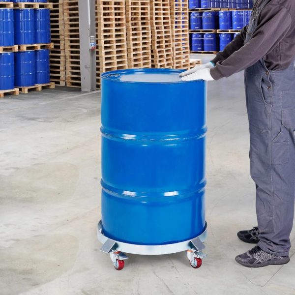 Kovové Kolieska Pre 250L Sudy (Biele) – Obrázok 6