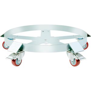Kovové Kolieska Pre 250L Sudy (Biele) 5ramenné