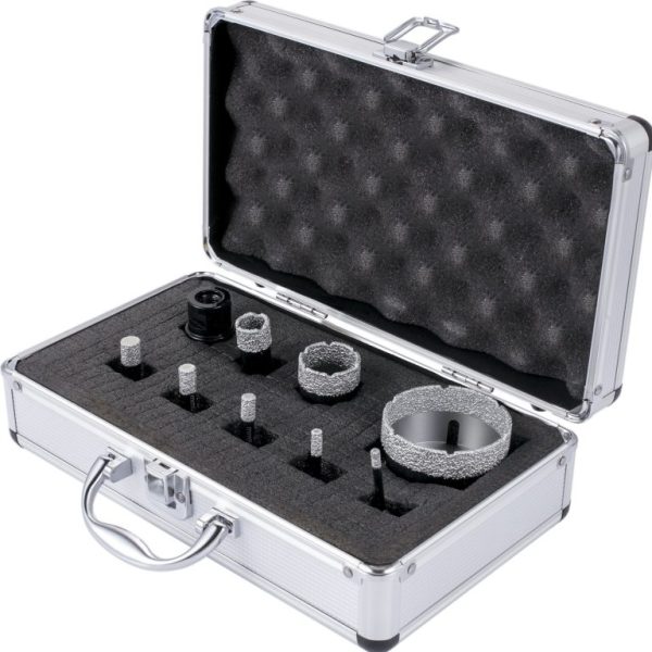 Sada 9ks Vykružovacích Vrtákov S Boxom (5-68mm) – Obrázok 4