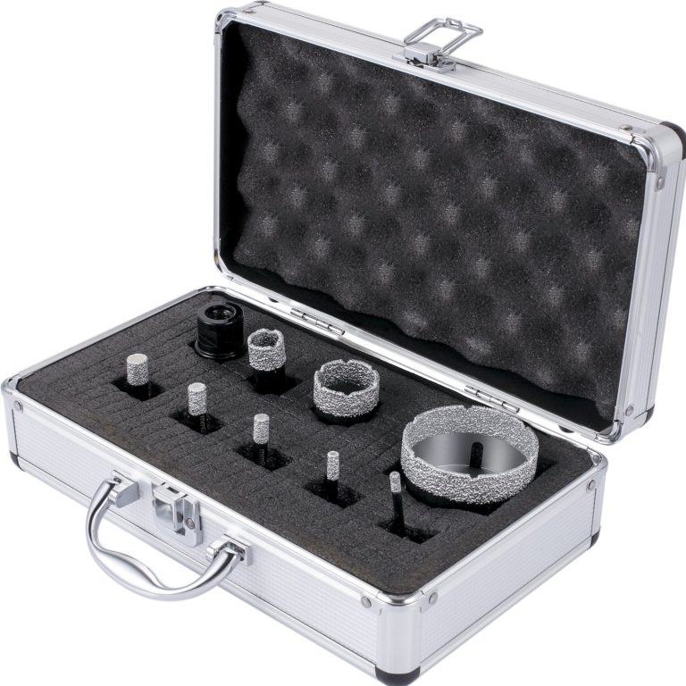 Sada 9ks Vykružovacích Vrtákov S Boxom (5-68mm) – Obrázok 4
