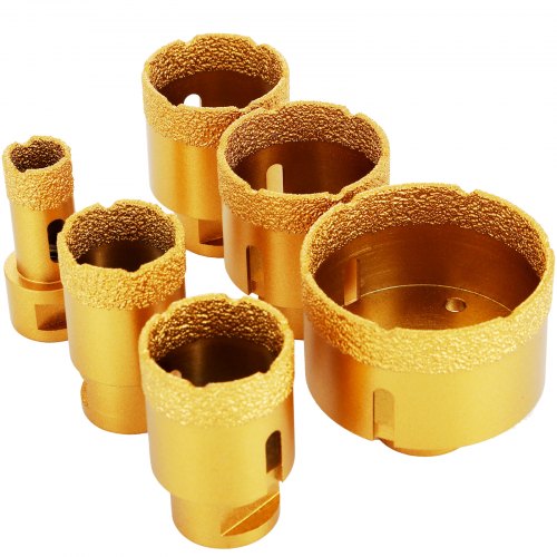 Sada 6 Ks Diamantových Vykružovacích Vrtákov (20mm-68mm) – Obrázok 7