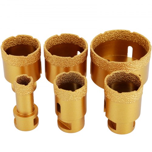 Sada 6 Ks Diamantových Vykružovacích Vrtákov (20mm-68mm) – Obrázok 5