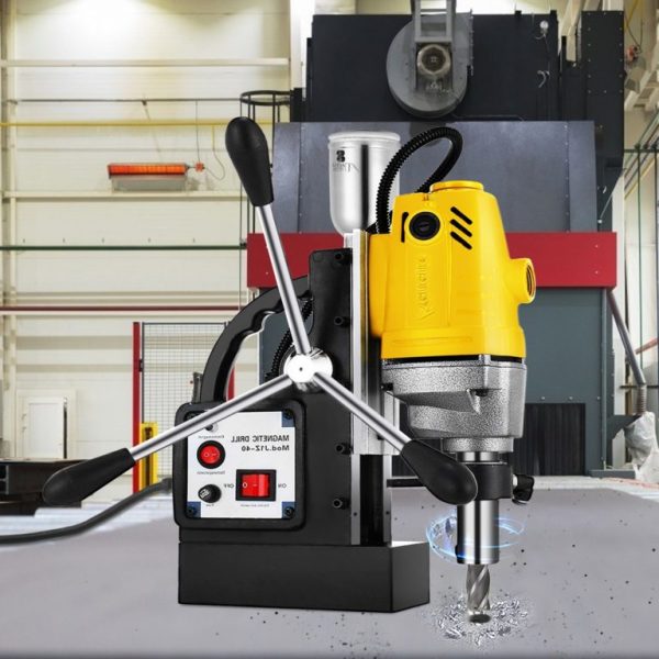 Elektrická Magnetická Vŕtačka 1100W/550RPM 6ks Vrtákov – Obrázok 2