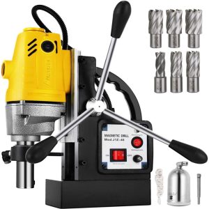 Elektrická Magnetická Vŕtačka 1100W/550RPM 6ks Vrtákov