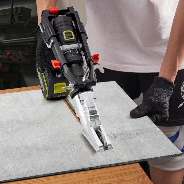 Elektrické Nožnice Na Plech Násada Na Vŕtačku 9,3cm – Obrázok 6