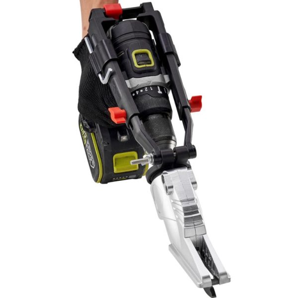 Elektrické Nožnice Na Plech Násada Na Vŕtačku 9,3cm – Obrázok 4