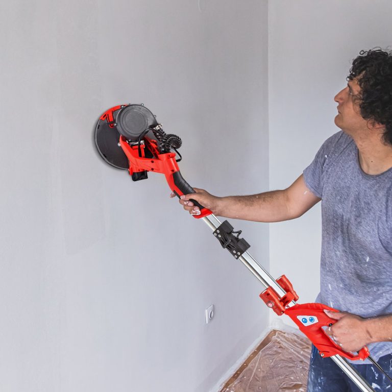 Elektrická Brúska Na Sadrokartón 850W (150cm) S Vreckom – Obrázok 6