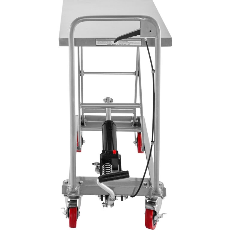 Hydraulický Nožnicový Vozík (Strieborný) – Obrázok 5