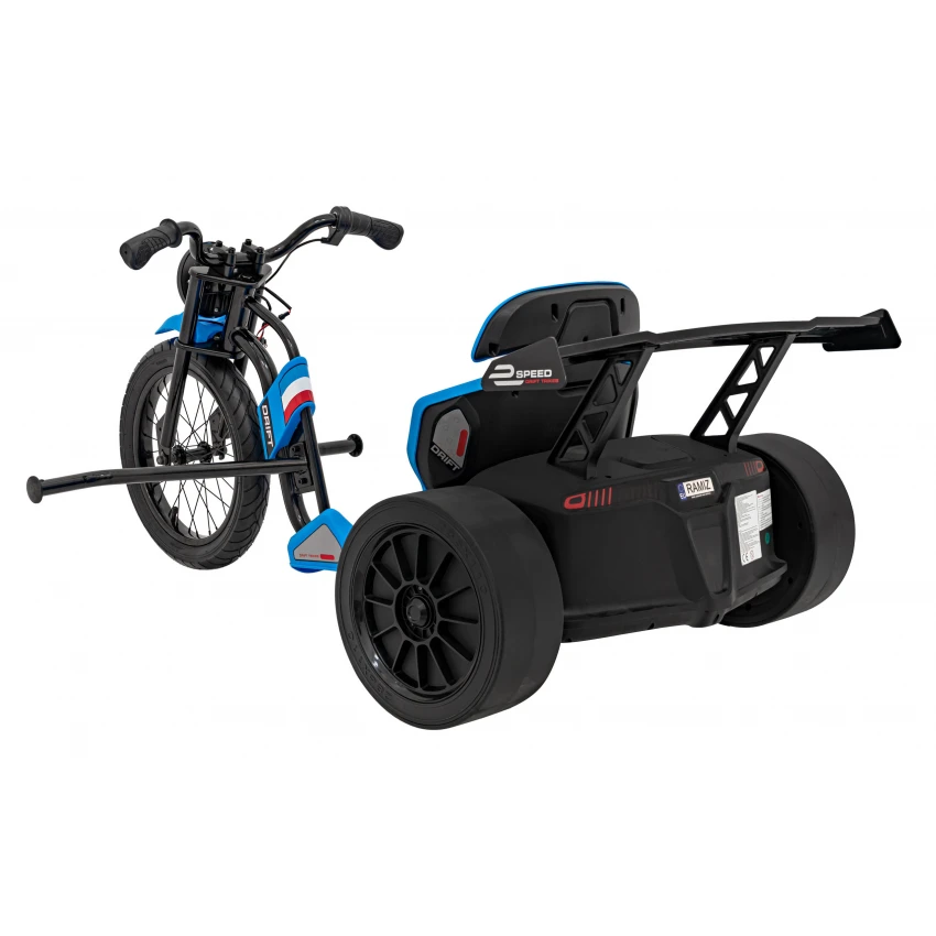 Vozidlo DRIFT BIKE 21 Modrá – Obrázok 6