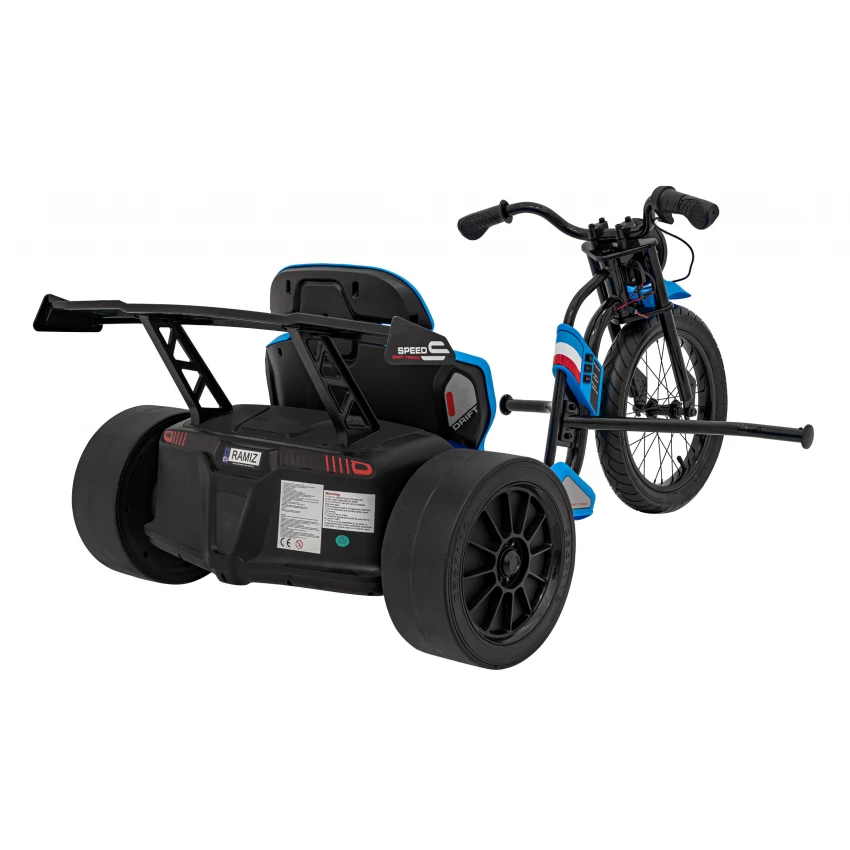 Vozidlo DRIFT BIKE 21 Modrá – Obrázok 4