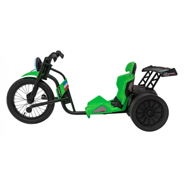 Vozidlo DRIFT BIKE 21 Zelená – Obrázok 7