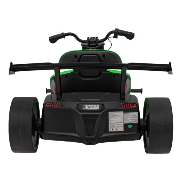 Vozidlo DRIFT BIKE 21 Zelená – Obrázok 5