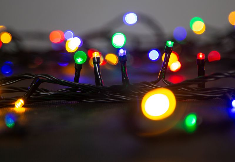 Reťaz MagicHome Vianoce MULTI CONNECT Star line, 120 LED multicolor, jednoduché svietenie, 230 V, 50 Hz, IP44, bez zdroja, exteriér, osvetlenie, L-10 m – Obrázok 3