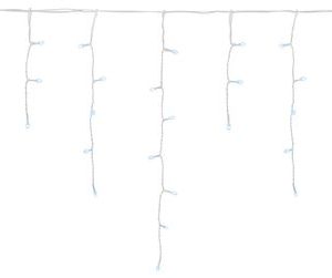 Reťaz MagicHome Vianoce Icicle, 360 LED studená biela, cencúľová, jednoduché svietenie, časovač, 230 V, 50 Hz, IP44, exteriér, osvetlenie, L-10 m