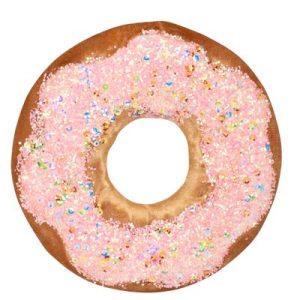 Dekorácia MagicHome Vianoce Candy Line, donut, hnedý, závesný, 13 cm