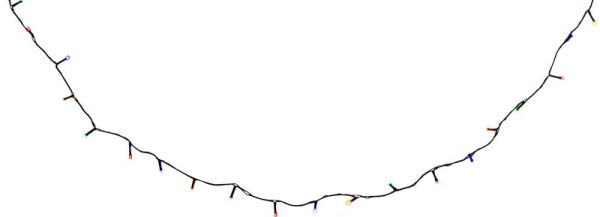 Reťaz MagicHome Vianoce CEIBO, 192 LED multicolor, 8 funkcií, časovač, 3xAA, exteriér, osvetlenie, L-14,30 m – Obrázok 2