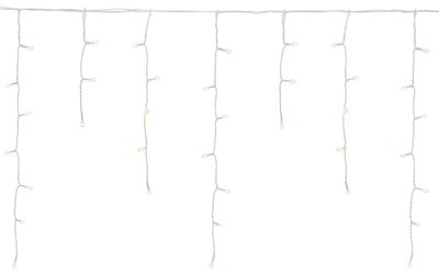 Reťaz MagicHome Vianoce MULTI CONNECT Icicle, 200 LED teplá biela, cencúľová, jednoduché svietenie, 230 V, 50 Hz, IP44, bez zdroja, exteriér, osvetlenie, L-5 m