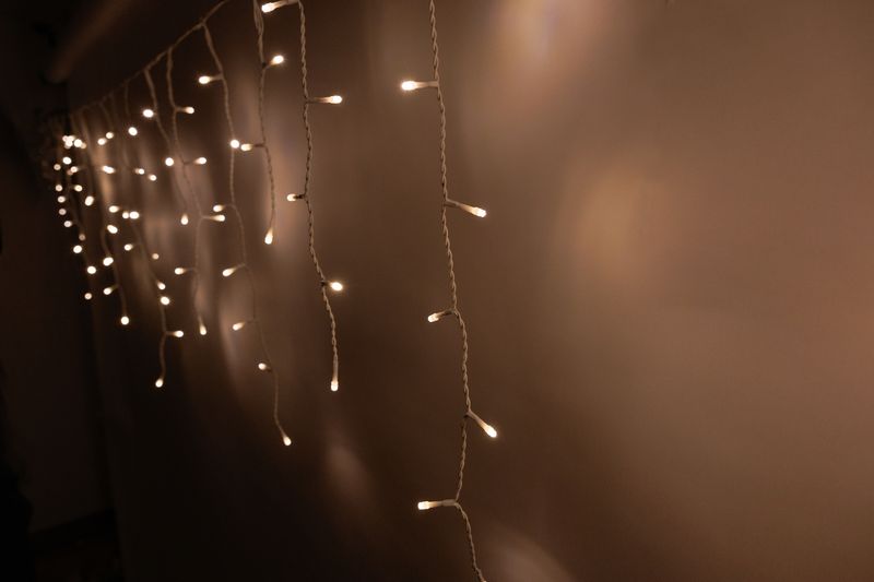 Reťaz MagicHome Vianoce MULTI CONNECT Icicle, 200 LED teplá biela, cencúľová, jednoduché svietenie, 230 V, 50 Hz, IP44, bez zdroja, exteriér, osvetlenie, L-5 m – Obrázok 3