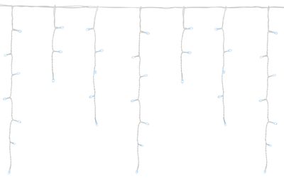 Reťaz MagicHome Vianoce MULTI CONNECT Icicle, 200 LED studená biela, cencúľová, jednoduché svietenie, 230 V, 50 Hz, IP44, bez zdroja, exteriér, osvetlenie, L-5 m