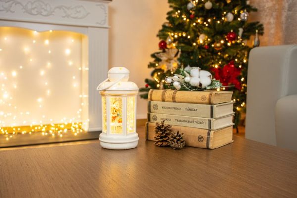 Lampáš MagicHome Vianoce, LED, 3xAAA, plast, 10x10x20 cm – Obrázok 2