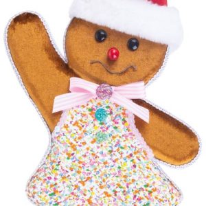 Dekorácia MagicHome Vianoce, Candy Line Perníkový panáčik, 19x3x32 cm