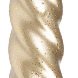 Sviečka MagicHome Vianoce, 25 cm, bal. 2 ks, champagne, špirálová, točená