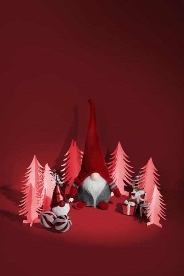 Dekorácia MagicHome Vianoce, Santa so sekerou, 120 cm – Obrázok 2