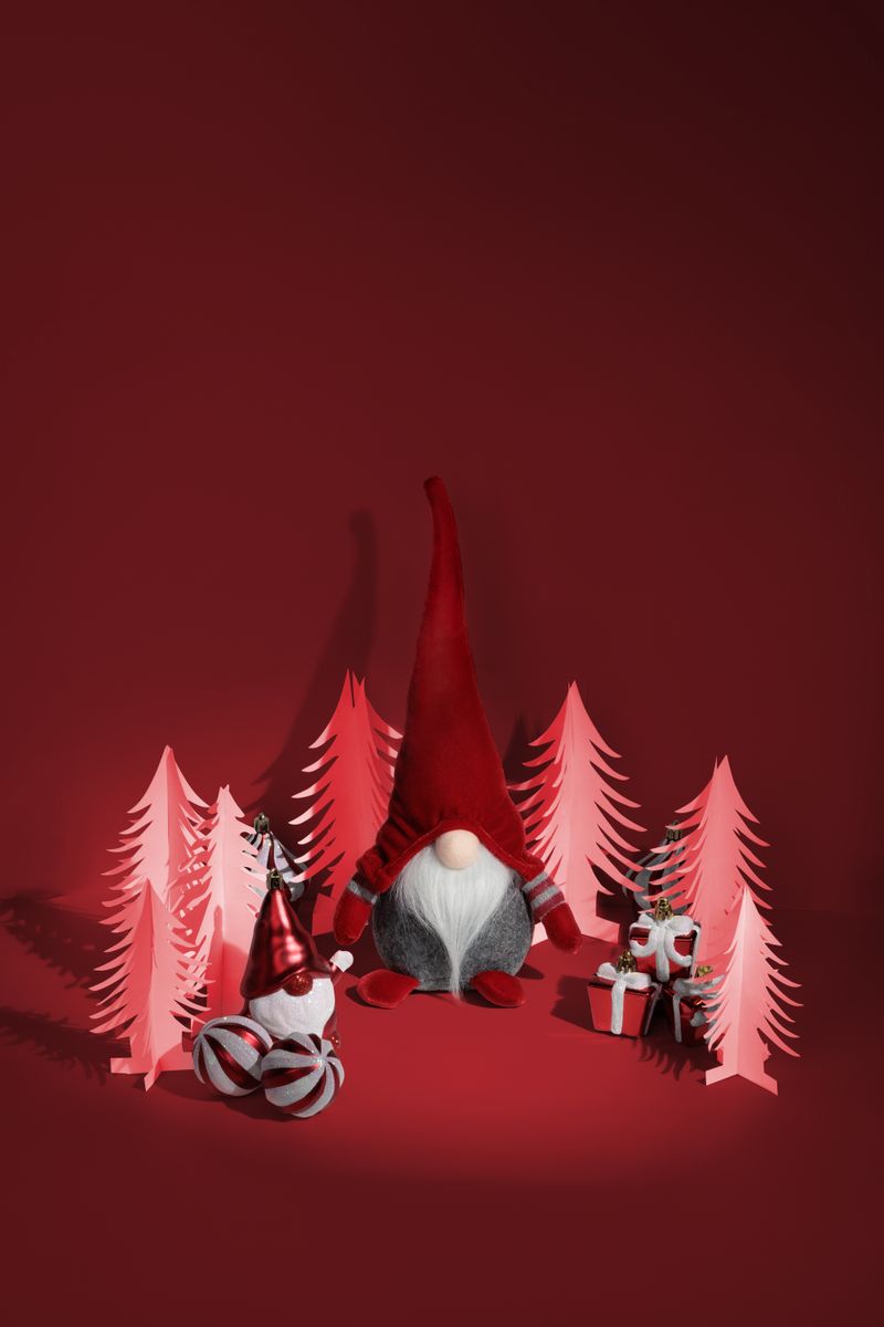 Dekorácia MagicHome Vianoce, Santa so sekerou, 120 cm – Obrázok 2