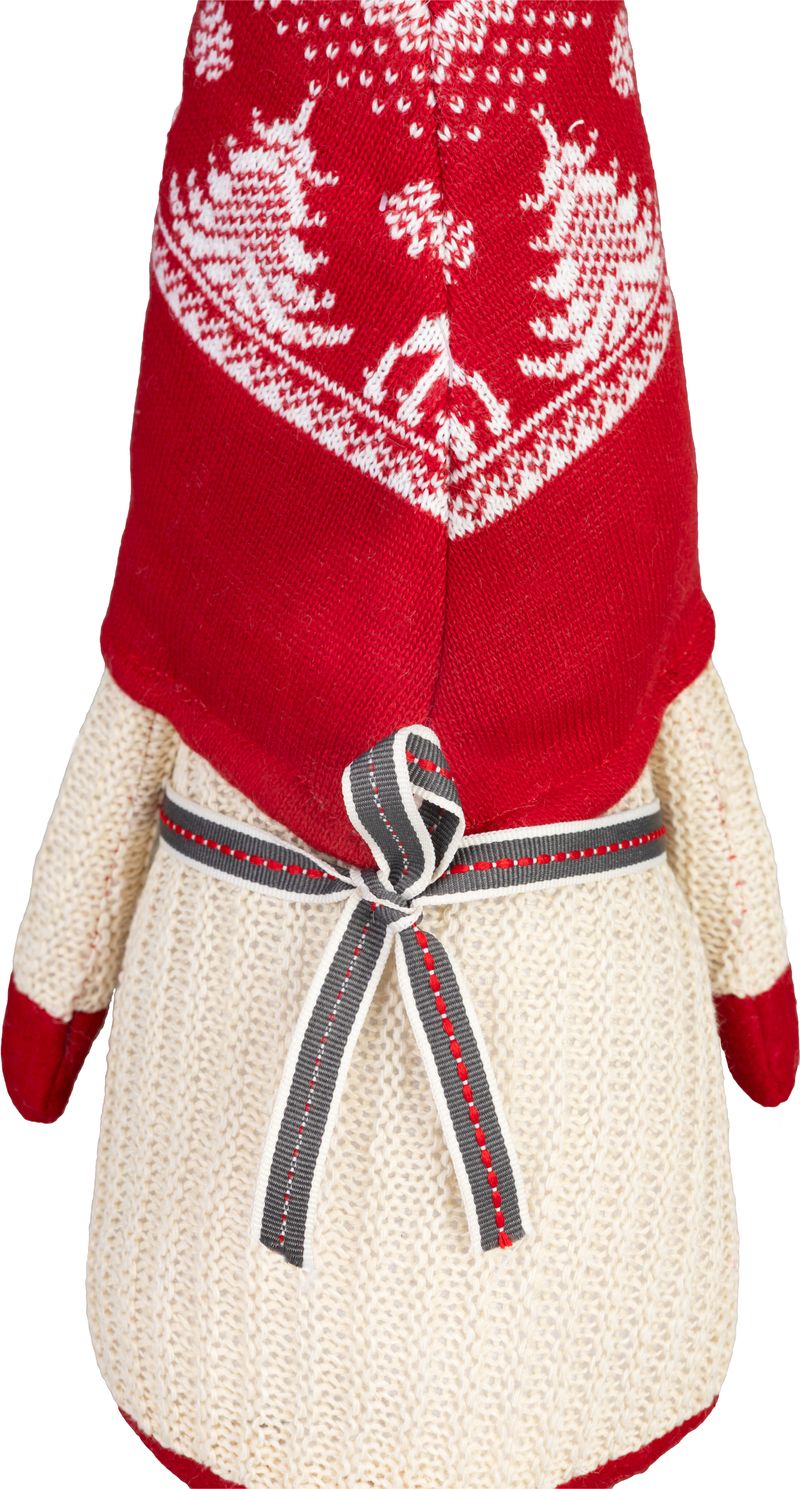 Dekorácia MagicHome Vianoce, Trpaslík, Dievča, 15x17x45 cm – Obrázok 3