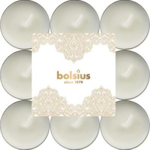 Sviečky Bolsius Scented Golden Lace/vanilla, čajové, vonná, Vianoce, bal. 18 ks