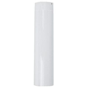 Rura Smalt 0500 mm, biela, smaltovaná, 120 mm