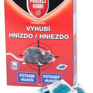 Návnada RODICUM extra, na myši a potkany, 400 g, mäkká