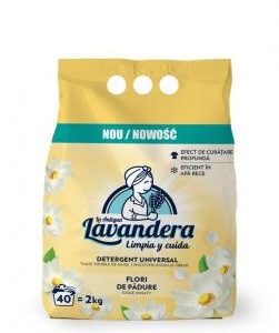 Prací prášok Lavandera, divoké kvety, 2000 g/40 pracích dávok, na pranie