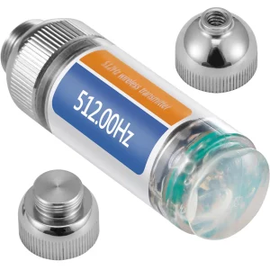 Sonda 512HZ s pripojeniami 8/5" a 1/4-20", pevný vyhľadávač odtokov na lokalizáciu a detekciu malých kanalizácií a potrubí, strieborná