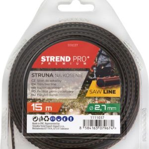 Silon na kosenie Strend Pro Premium SawLine 2,7 mm, L-15 m, zúbkovaný