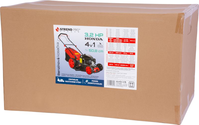 Kosačka Strend Pro LMA20S41, benzínová, 2,4 kW, záber 50,8 cm, s pojazdom, HONDA motor – Obrázok 2