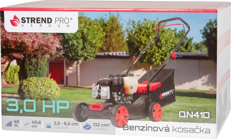 Kosačka Strend Pro QN41D, benzínová, 2,2 kW záber 40,6 cm, plastová, bez pojazdu – Obrázok 2