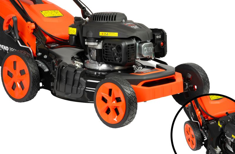 Kosačka Strend Pro QL51PD-196, benzínová, 4,0 kW, záber 51 cm, s pojazdom, LONCIN, s elektrickým štartom – Obrázok 10