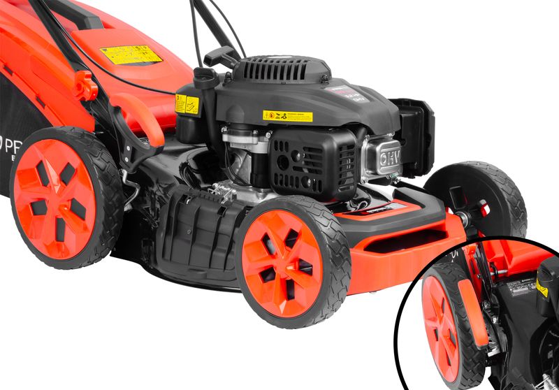 Kosačka Strend Pro QL46PD-139, benzínová, 2,4 kW, záber 46 cm, s pojazdom, LONCIN, s elektrickým štartovaním – Obrázok 12