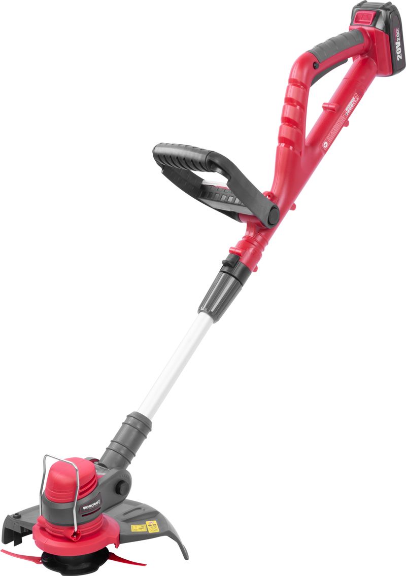 Vyžínač Worcraft CGT-S20LiSTA ShareSYS, 20V Li-ion, 24 cm, SET nylónová hlava, silón, akumulátor a nabíjačka – Obrázok 9
