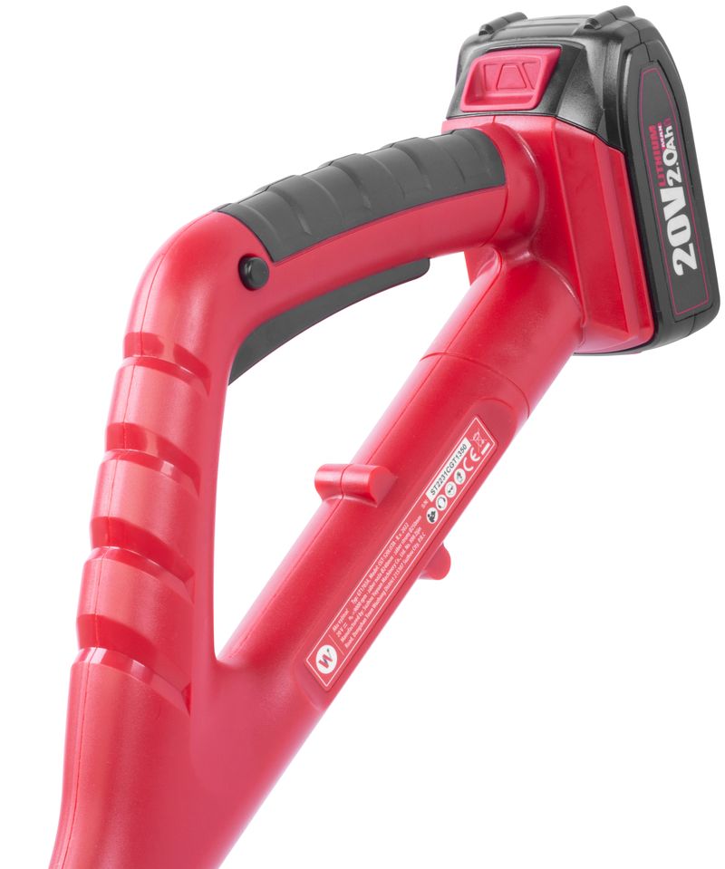 Vyžínač Worcraft CGT-S20LiSTA ShareSYS, 20V Li-ion, 24 cm, SET nylónová hlava, silón, akumulátor a nabíjačka – Obrázok 5