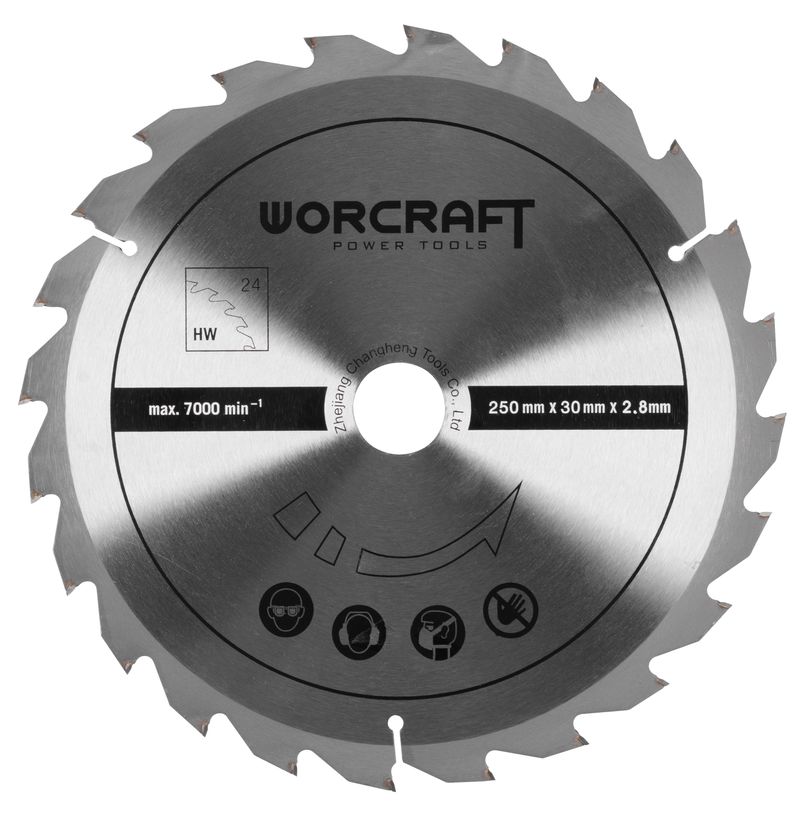 Píla Worcraft TS-2000A, 2000W, 250x30x24T, 240V, IPX0, stolová, 2 kotúče zdarma – Obrázok 2