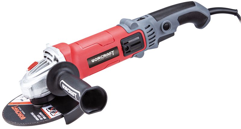 Brúska Worcraft AG14-150S, 1400W, 150 mm, M14, uhlová, s reguláciou otáčok – Obrázok 3