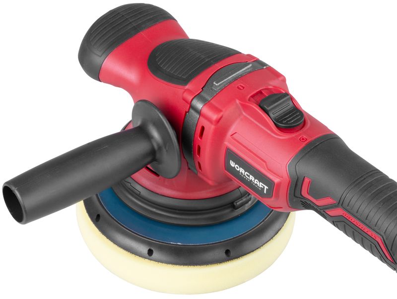 Leštička Worcraft COP-S20Li ShareSYS, 20V Li-ion, 150 mm, na auto, bezuhlíková, orbitálna – Obrázok 3