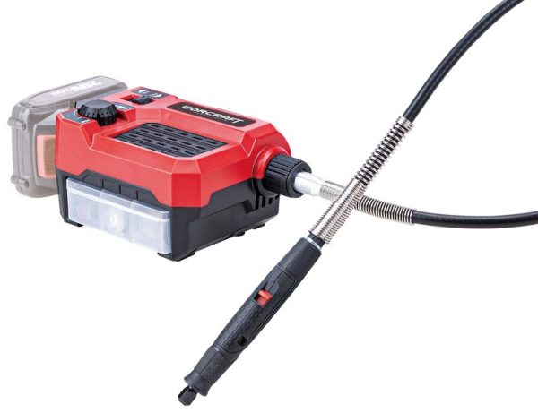 Brúska Worcraft CEMG-S20Li, ShareSYS, 20V Li-Ion, mini, priama, vŕtanie a brúsenie – Obrázok 3