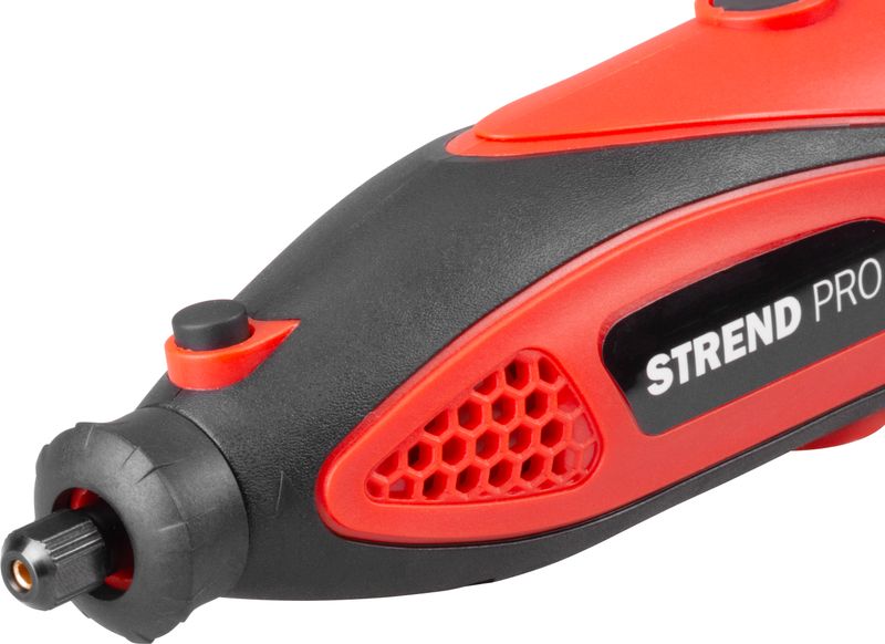 Brúska Strend Pro, mini, priama, vŕtanie a brúsenie, 135 W, s príslušenstvom, 210ks – Obrázok 4
