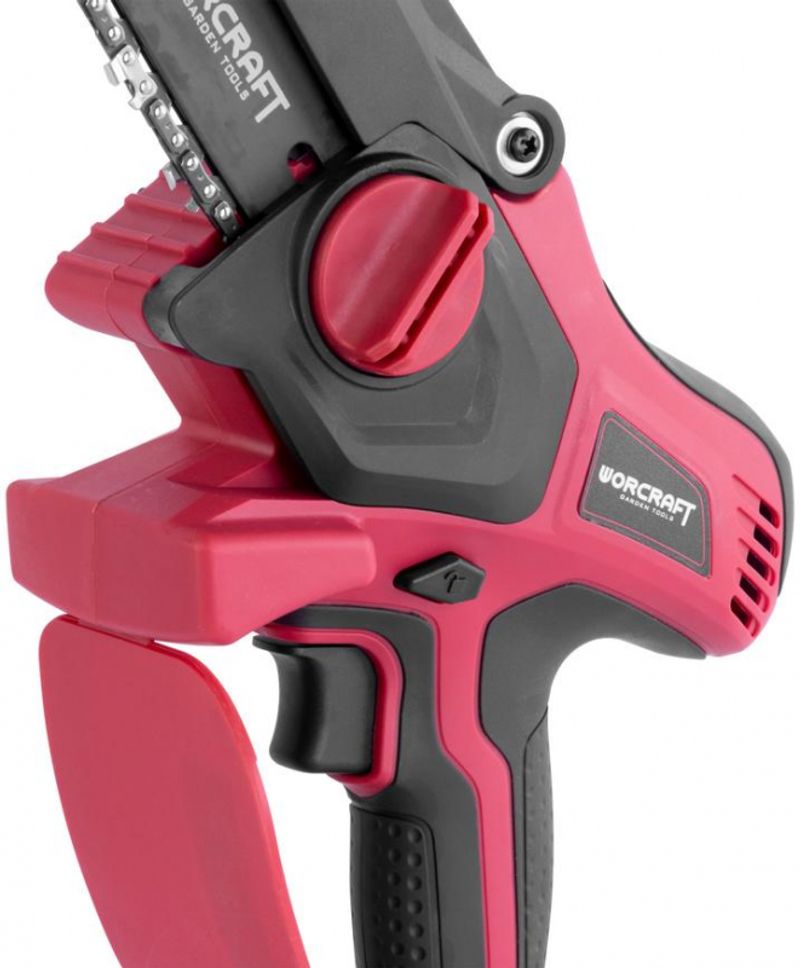 Píla Worcraft CHS-S20LiBPM ShareSYS, 20V Li-Ion, ručná, mini reťazová, bezuhlíková, lišta 15 cm, SET v kufri (náhrada za 114570) – Obrázok 8