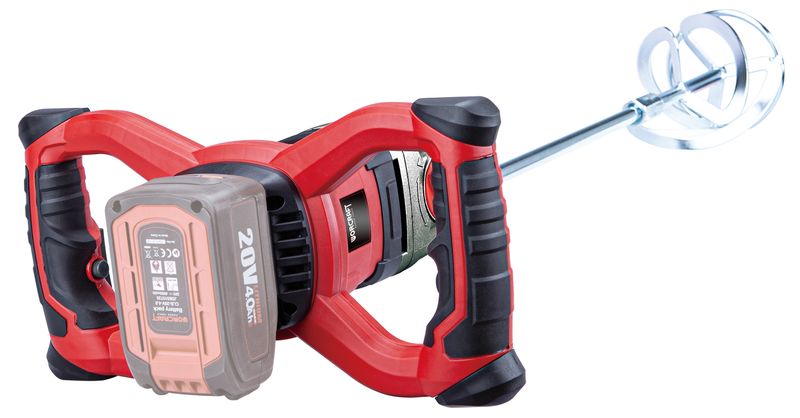 Miešadlo Worcraft CMX-S20LiB ShareSYS, 20V Li-Ion, M14, bezuhlíkové, 2-rýchlostné – Obrázok 3