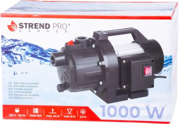 Čerpadlo Strend Pro Garden, EJ-JET 1001, 1000W, 3500 lit./hod, záhradné – Obrázok 2