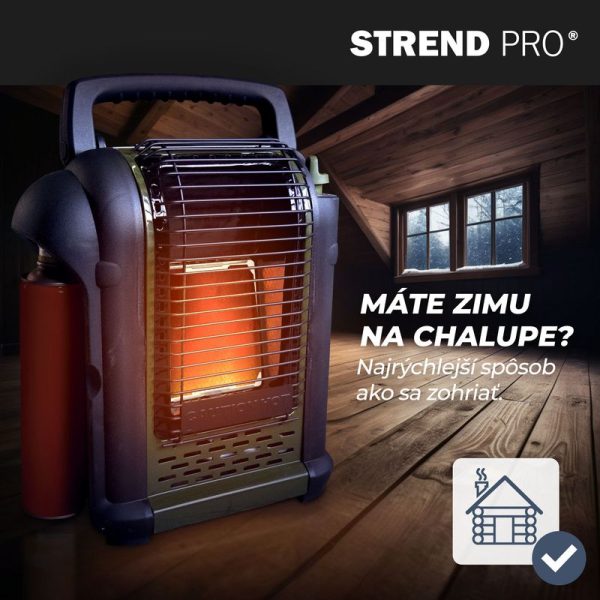 Ohrievač Strend Pro AD037, na kartuš so závitom, kempingový, prenosný, piezo – Obrázok 9